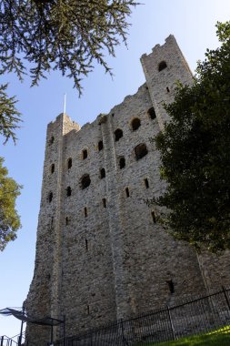 Rochester, Kent/Uk - 24 Mart: Rochester'daki kalenin görünüm 