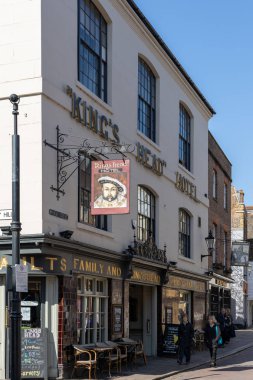 Rochester, Kent/Uk - 24 Mart: King's Head Hotel Rochest içinde