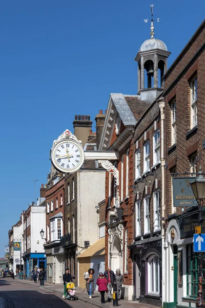 ロチェスター、ケント/英国 - 3 月 24 日: コーン ・ エクス チェンジの古い時計は R — ストック写真