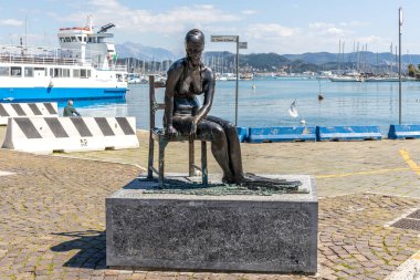 La Spezia, Liguria/İtalya - 19 Nisan : Şair körfezinin sireni