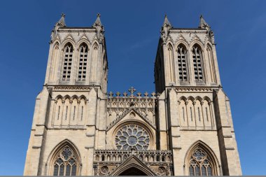 Bristol, İngiltere - 14 Mayıs : 1 Mayıs'ta Bristol Katedrali Görünümü