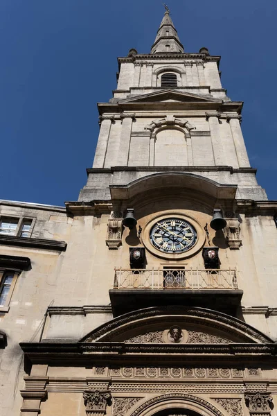 BRISTOL, UK - MAY 14 : Exterior view of Christ Church with St Ew — Stock Photo, Image