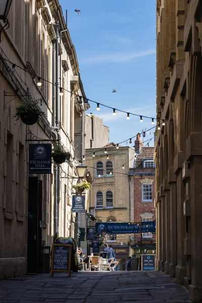 BRISTOL, UK - MAY 14 : View towards St Nicholas Market buildings — Stock Photo, Image