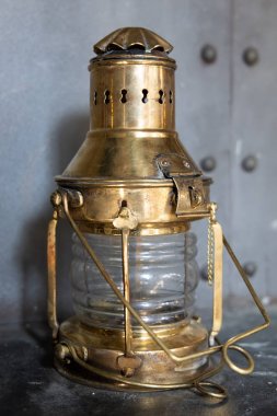 Bristol, İngiltere - 14 Mayıs : Ss Büyük Britanya pirinç fener 