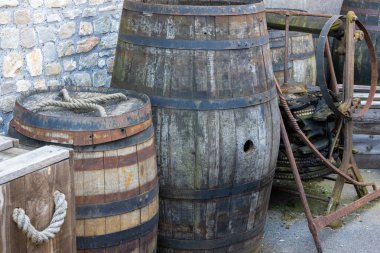 Bristol, İngiltere - 14 Mayıs : Deniz ekipmanı nın çeşitli eşyaları