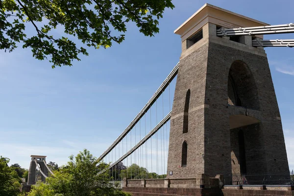 BRISTOL, Royaume-Uni - 13 MAI : Vue du pont suspendu Clifton à — Photo