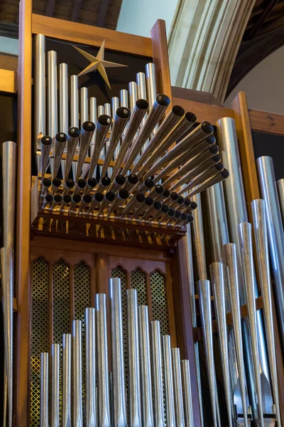 BRISTOL, ROYAUME-UNI - 13 MAI : Vue de l'orgue dans l'église du Christ à Cli — Photo