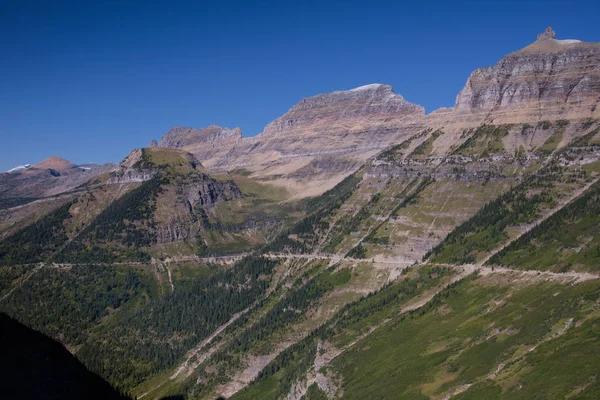 Piękny widok na park narodowy glacier — Zdjęcie stockowe