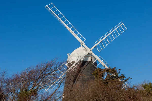 CLAYTON, EAST SUSSEX/UK - JANUARY 3 : Jack Windmill on a winter' — 스톡 사진