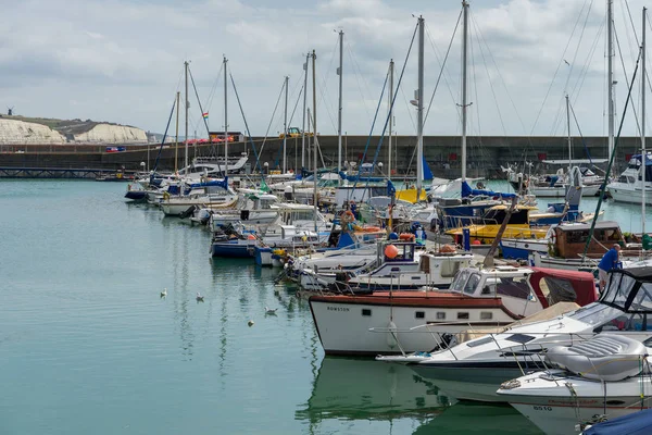 Brighton, Sussex/Uk - 31 Ağustos : Bri'deki Brighton Marina'nın görünümü — Stok fotoğraf