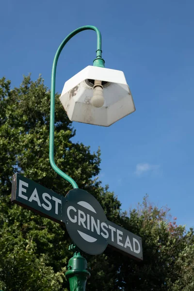 GRINSTEAD ORIENTE, SUSSEX OESTE / Reino Unido - 30 DE AGOSTO: Lámpara en G Este —  Fotos de Stock