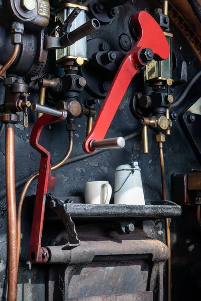 EAST GRINSTEAD, WEST SUSSEX/UK - AUGUST 30 : Close-up cab of ste — Stock Photo, Image