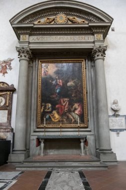 Floransa, Toskana / İtalya - 19 Ekim: Andrea del Minga
