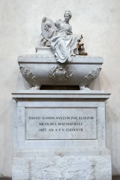Florencie, Toskánsko / Itálie - 19. října: Památník Niccolo di Be — Stock fotografie