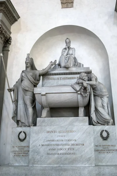 FLORENCE, TUSCANIE / ITALIE - 19 OCTOBRE : Monument à Durante di Al — Photo