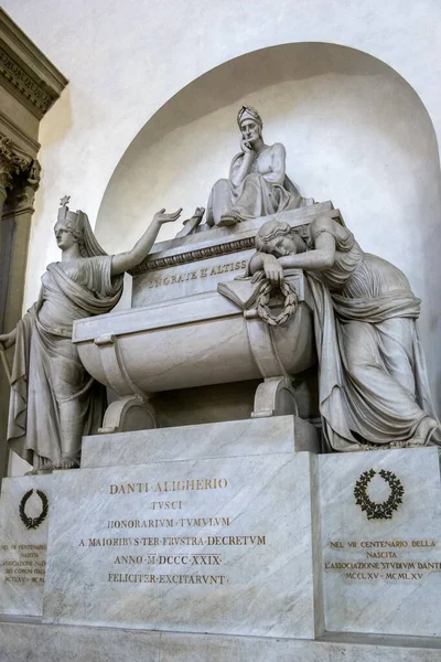 FLORENCIA, TOSCANA / ITALIA - 19 DE OCTUBRE: Monumento a Durante di Al — Foto de Stock