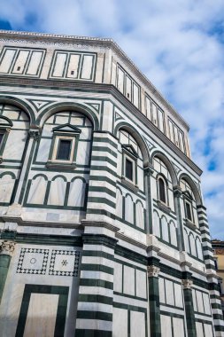 Floransa, Toskana / İtalya - 19 Ekim: Aziz Mary manzarası