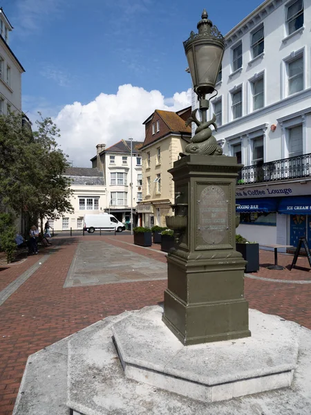 Eastbourne East Sussex June View Elizabeth Curling Drinking Fountain Eastbourne — стоковое фото