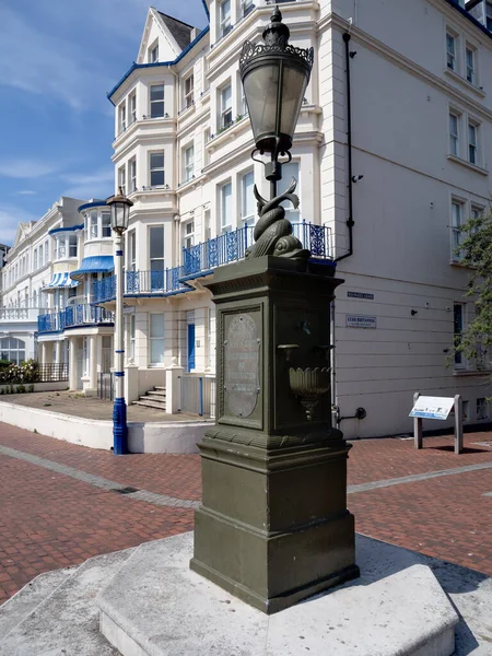 Eastbourne Österrike Sussex Juni Utsikt Över Elizabeth Curlings Dricksfontän Eastbourne — Stockfoto