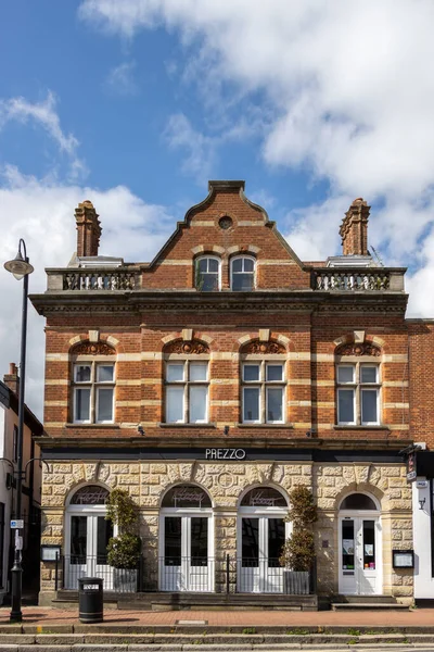 East Grinstead West Sussex Julho Vista Restaurante Fechado Devido Coronavírus — Fotografia de Stock