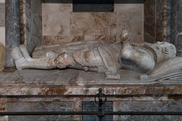 Fletching East Sussex July Monument Richard Leche Wife Fletching Church — стоковое фото