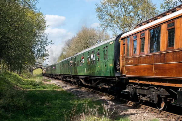 Écossais Volant Sur Ligne Bluebell — Photo