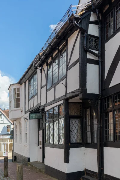 Grinstead Orientale Sussex Occidentale Agosto Vista Ristorante High Street East — Foto Stock