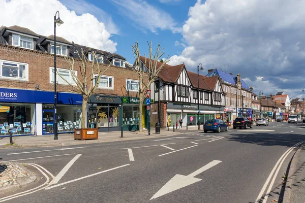 East Grinstead West Sussex August View Shops East Grinstead August — Stock Photo, Image