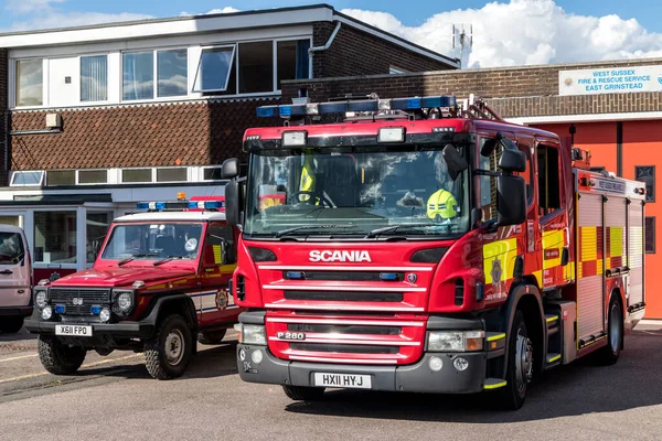 East Grinstead West Sussex August View Fire Station East Grinstead — Stock Photo, Image