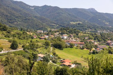 TORRE DE ROVERI, LOMBARDY / ITALY - 13 AĞUSTOS: Torre de 'Roveri, Lombardy, İtalya 13 Ağustos 2020