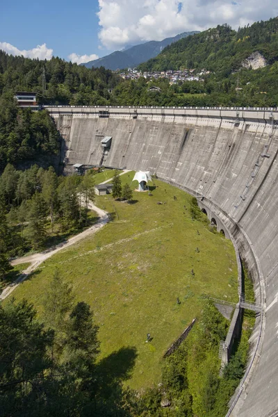 Pieve Cadore Veneto Italy August View Dam Pieve Cadore Veneto — Stock Photo, Image