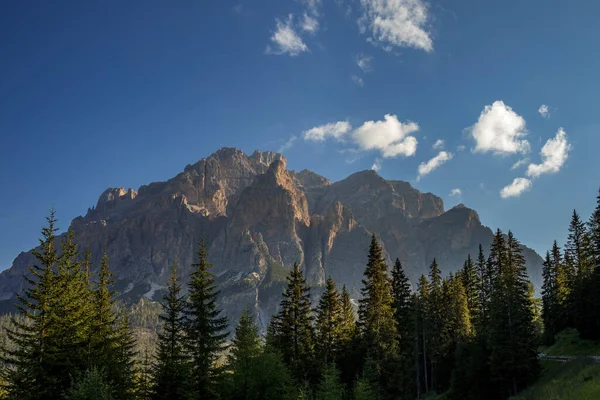 Widok Dolomity Pobliżu Colfosco Tyrol Południowy Włochy — Zdjęcie stockowe