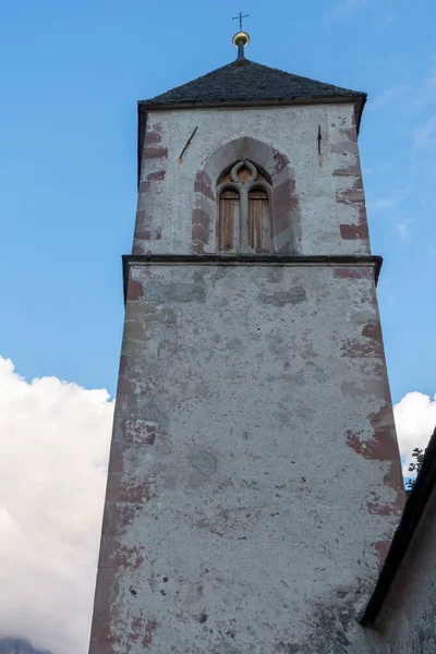 Fie Allo Sciliar Südtyrol Italien August Blick Auf Die Kirche — Stockfoto