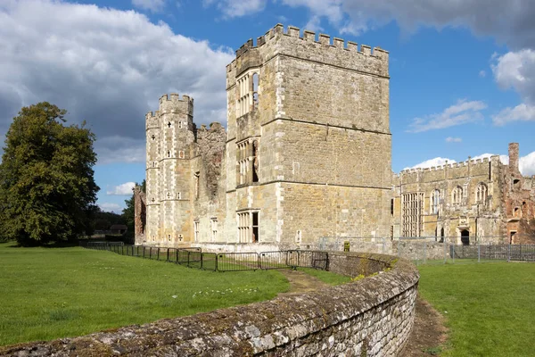 Midhurst West Sussex September Utsikt Över Cowdray Castle Ruiner Midhurst — Stockfoto