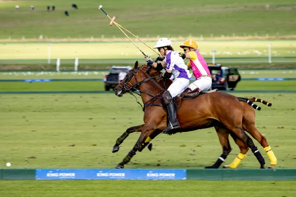 Midhurst West Sussex September Spelar Polo Midhurst West Sussex Den — Stockfoto