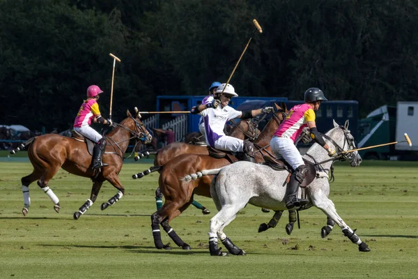 Midhurst West Sussex September Spelar Polo Midhurst West Sussex Den — Stockfoto