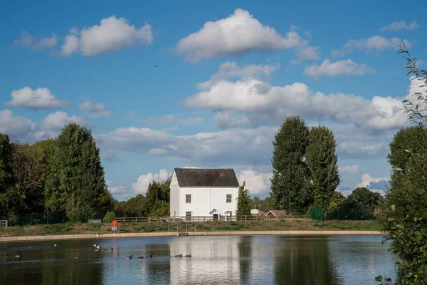 Ifield West Sussex October View Mill Ifield Mill Pond Ifield — Stock Photo, Image