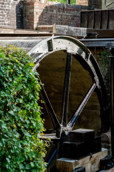 Ifield West Sussex October View Water Wheel Ifield Mill Ifield — Stock Photo, Image