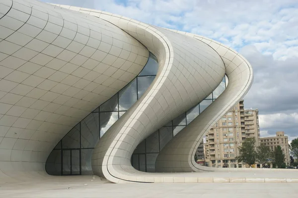 Центр Гейдара Алиева Баку Октябрь 2018 — стоковое фото