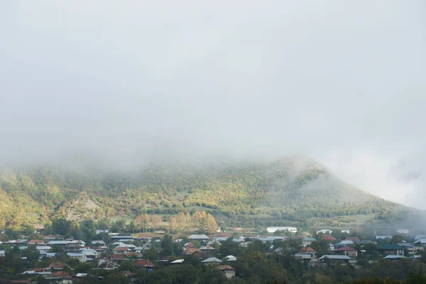 Paisaje Montaña Sheki Kish Azerbaiyán Octubre 2018 —  Fotos de Stock