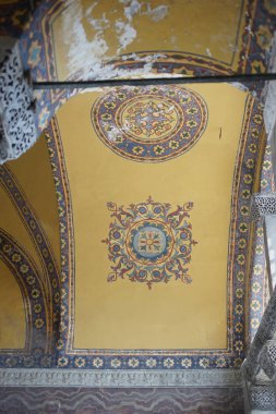 Ayasofya. Sultan Ahmet Mahallesi, Ayasofya Meydani, İstanbul, Türkiye. Mart 2019.