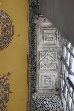 Ayasofya. Sultan Ahmet Mahallesi, Ayasofya Meydani, İstanbul, Türkiye. Mart 2019.