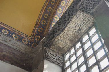 Ayasofya. Sultan Ahmet Mahallesi, Ayasofya Meydani, İstanbul, Türkiye. Mart 2019.