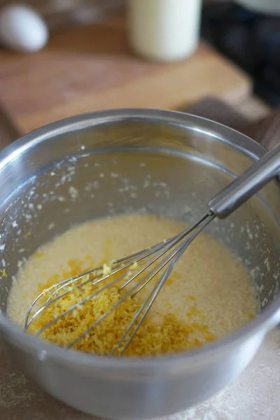 Cocinar Una Magdalena Casa Cocina — Foto de Stock