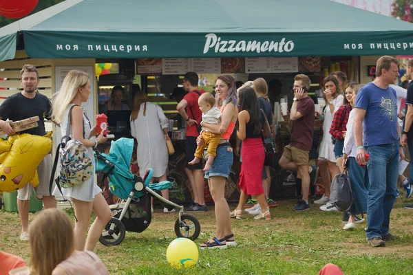 Rusia Moscú Julio 2019 Festival Música Estate Jazz Parque Kolomenskoye — Foto de Stock