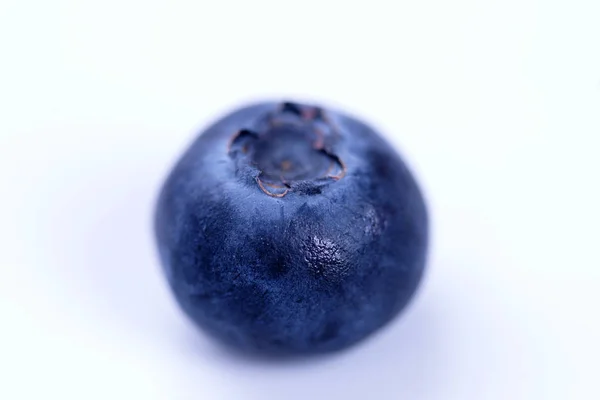 Fresh Ripe Blueberry Isolated White Background — Stock Photo, Image