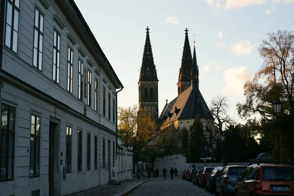 Die Alte Kirche Der Stadt — Stockfoto