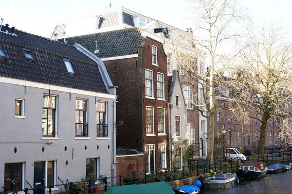 Beautiful Buildings Amsterdam — Stock Photo, Image