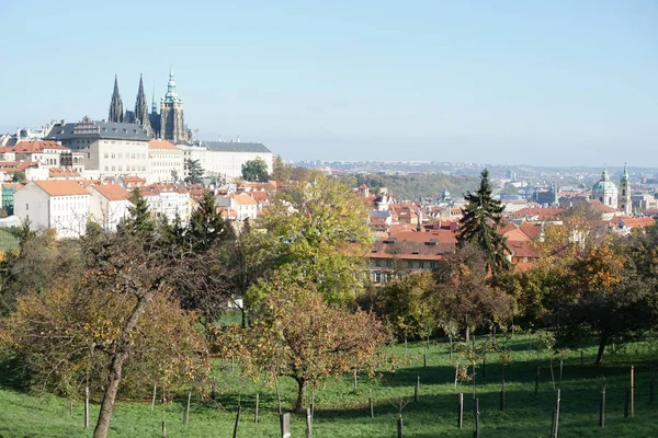 Vista Dal Centro Storico Praga — Foto Stock