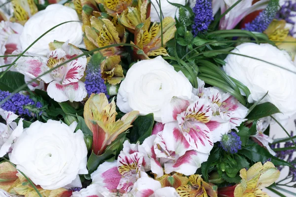 Hermoso Ramo Flores Coloridas — Foto de Stock